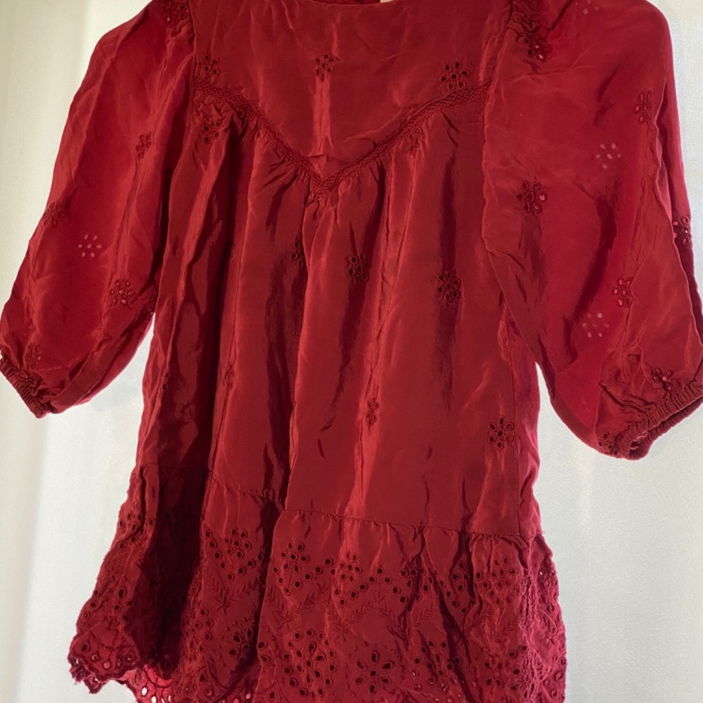 Zara toddler red dress size 3-4 years - Picture 3 of 7